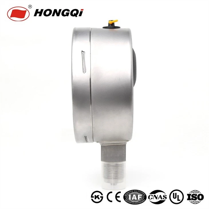 304 Stainless Steel Air/Water Glycerin Silicon Liquid Oil Filled Pressure Gauge