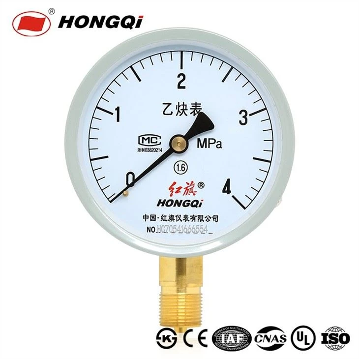 YY-100 High Precision Acetylene Pressure Gauge